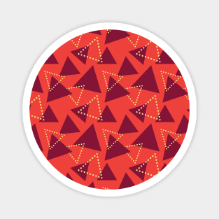 Triangle Seamless Pattern 011#002 Magnet